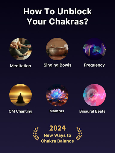 Screenshot of Chakra Balance Reiki Healing