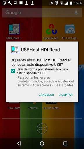 USB Host HDI Read Terminal