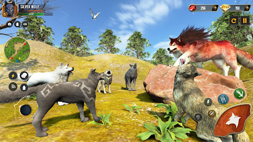 Wild Wolf Simulator Wolf Games 0.4 screenshots 1