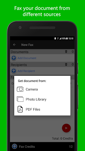 Android application FAX886 - Fax Machine for TW screenshort