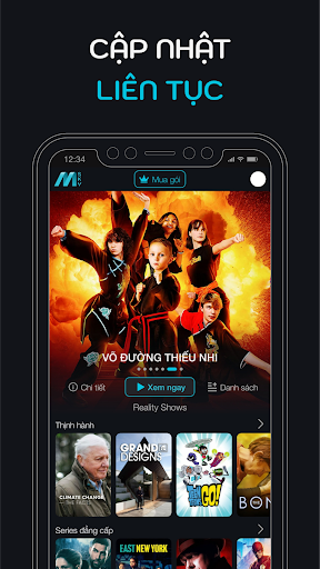 Android application Msky - Max Entertainment screenshort