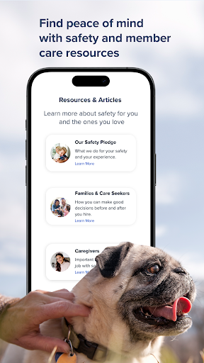 Screenshot of Care.com: Hire Caregivers