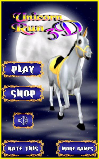 Unicorn Run 3D Screen 2