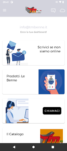 Android application TM Benne screenshort