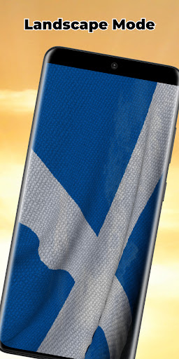 Scotland Flag Live Wallpaper Screen 3