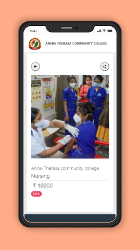 Annai Therasa community Screen 2