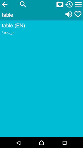 English Kannada Dictionary Screen 3