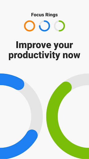 Android application Deep Work Timer: Focus Rings screenshort