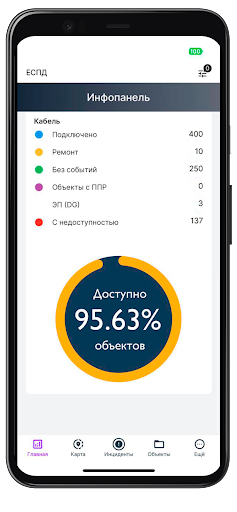Android application Мобильное приложение ЕСПД screenshort