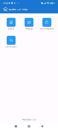 Android application Quản lý trọ screenshort
