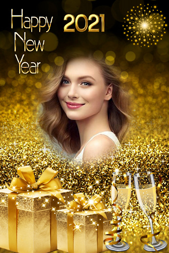 Android application NewYear Photo Frames screenshort
