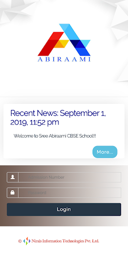 Sree Abiraami CBSE School Screen 2