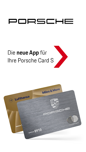 Android application Porsche Card App screenshort