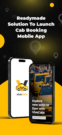 Android application VivoCabs - Driver screenshort