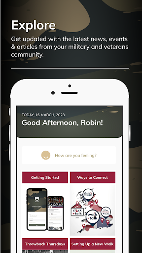 Military App Screen 3