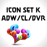 Icon Set K ADW/Circle Laun/DVR icon