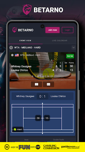 Betarno Online Betting Casino Screen 3