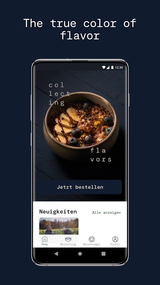 Android application naked Indigo screenshot