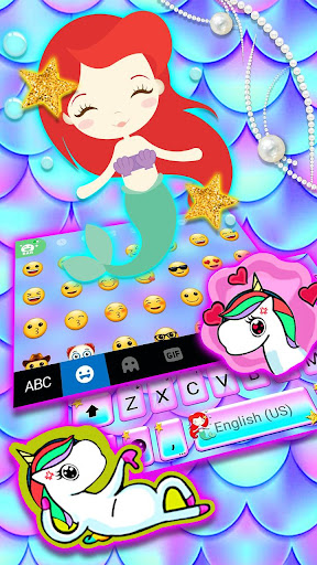 Laser Pretty Mermaid Theme Screen 3
