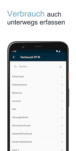 Android application MediLager screenshort