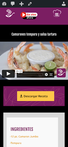 Gastronomia recetas screenshot 4