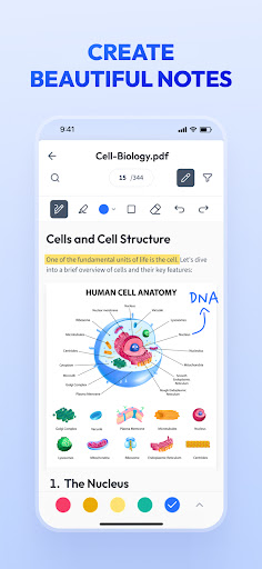 Screenshot of Vaia: Study, Notes, Flashcards