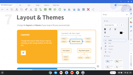 Android application MindManager screenshort