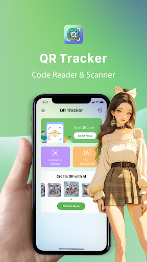 Android application QR Tracker - Camera Code screenshort