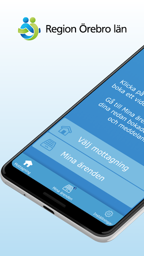 Android application Digital mottagning screenshort