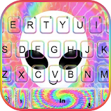 Alien Tie Dye Keyboard Theme icon