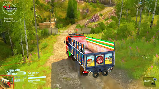 Heavy Indian Truck Driving Simulator Offroad