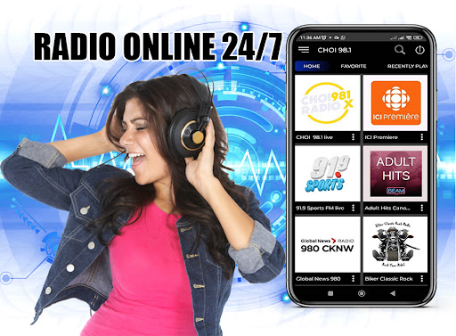 Android application Choi 98.1 Choi Radio Canada screenshort
