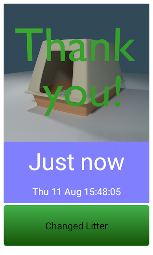 Cat Litter Reminder Screen 3