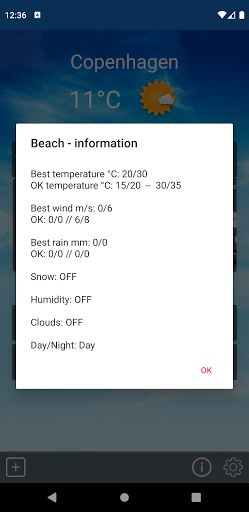 Hobby Weather Screen 2