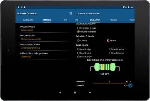 Screenshot of Ultimate Calculator