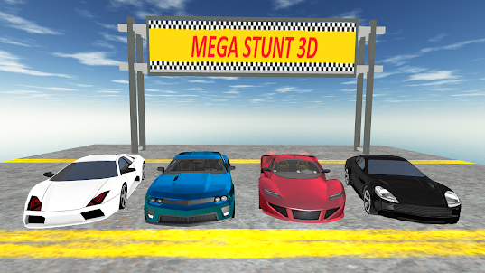 Mega Car Stunts Racing game 3D