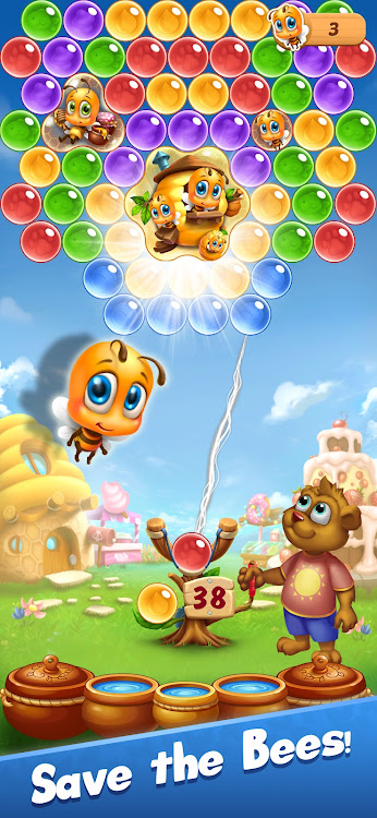 Bubble Pop: Forest Rescue - New - (Android)