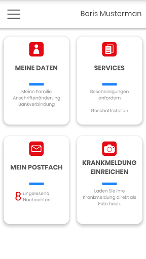 IKK BB App Screen 2
