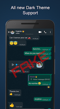 Fake Chat WhatsMock Text Prankのおすすめ画像3