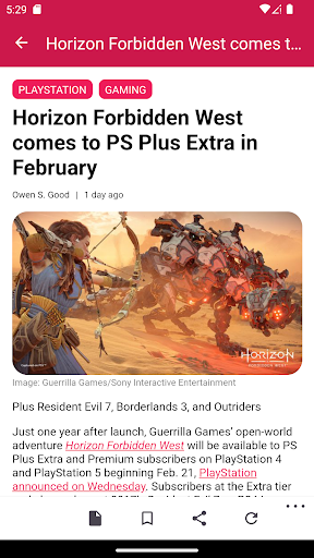 Polygon Gaming Explorer Screen 3