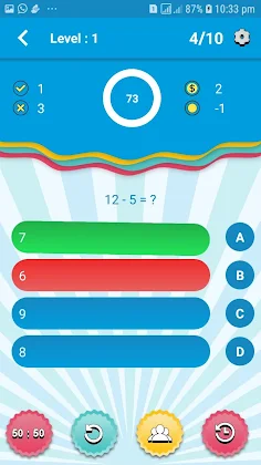 Maths Quiz - Maths Puzzle - En - Screenshot 1