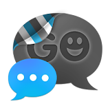 GO SMS THEME - Smooth Blue icon