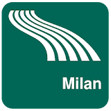 Milan Map offline icon