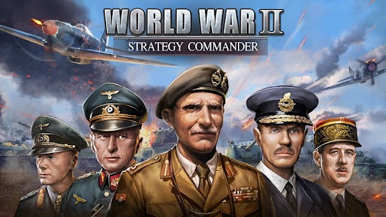تنزيل WW2: Strategy Commander Conquer Frontline مهكرة للاندرويد [اصدار جديد] 1