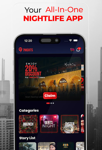 Android application 7NIGHTS screenshort