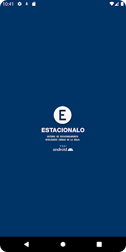 Android application Estacionalo screenshort