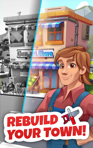 Merge Friends - Fix the Shop - Puzzle - games