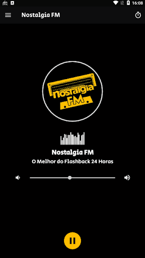 Android application Nostalgia FM screenshort