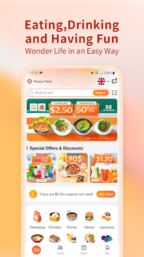 Screenshot of E-GetS : Food & Drink Delivery