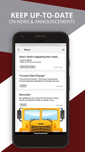 Android application P.S. 41 X screenshort